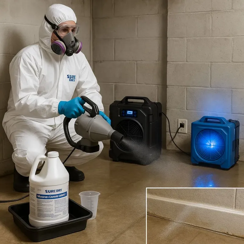 Sanitization and Odor Removal process in Crook County, OR